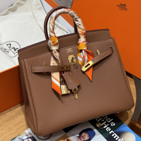 최고퀄 에르메스 올수공 버킨 25 Gold 토고 가죽 금장