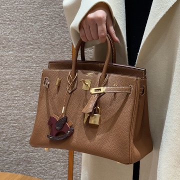 최고퀄 에르메스 올수공 버킨 25 Gold 토고 가죽 금장