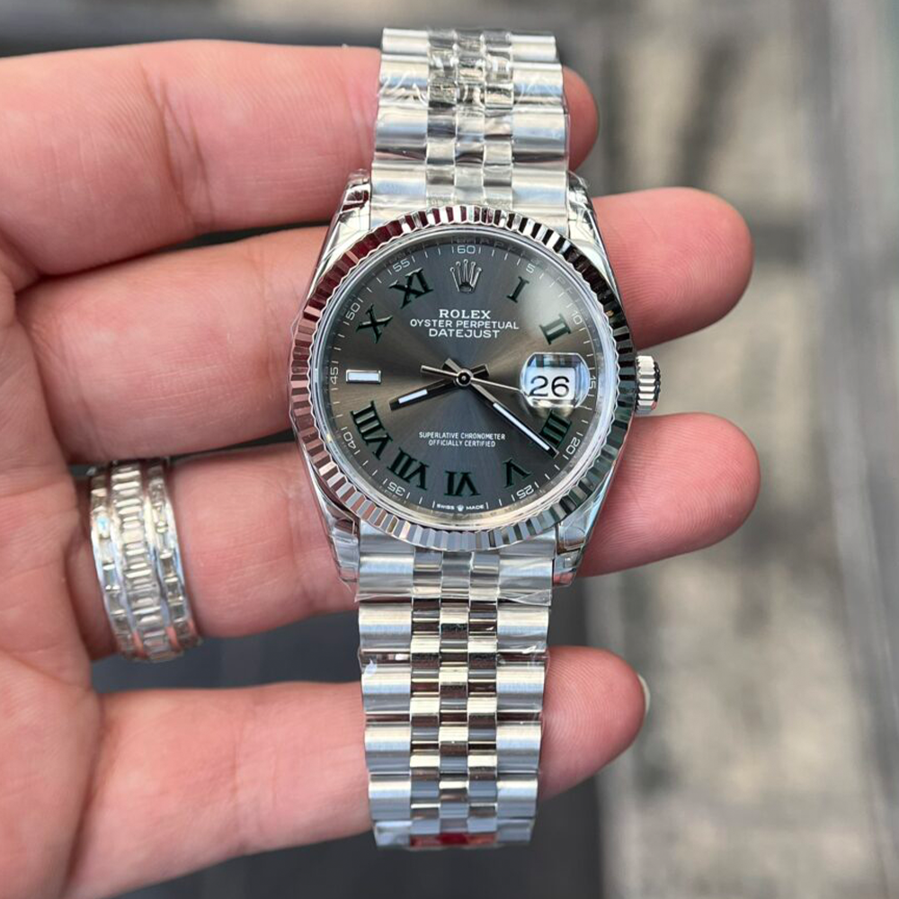 최고퀄 VS공장 롤렉스 데이저스트 윔블던 다이얼 스틸 36mm 126234