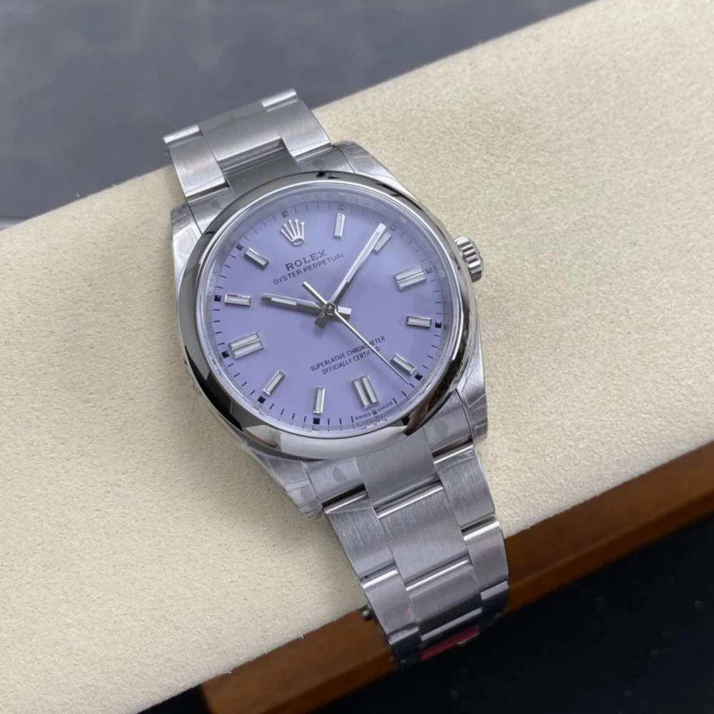 최고퀄 VS공장 롤렉스 익스플로러 퍼플 다이얼 스틸 36mm 126000