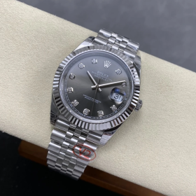 최고퀄 VS공장 롤렉스 데이저스트 그레이 10P 다이얼 쥬빌레 스틸 41mm 126334