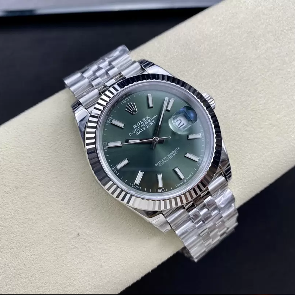 최고퀄 VS공장 롤렉스 데이저스트 그린 다이얼 쥬빌레 스틸 41mm 126334