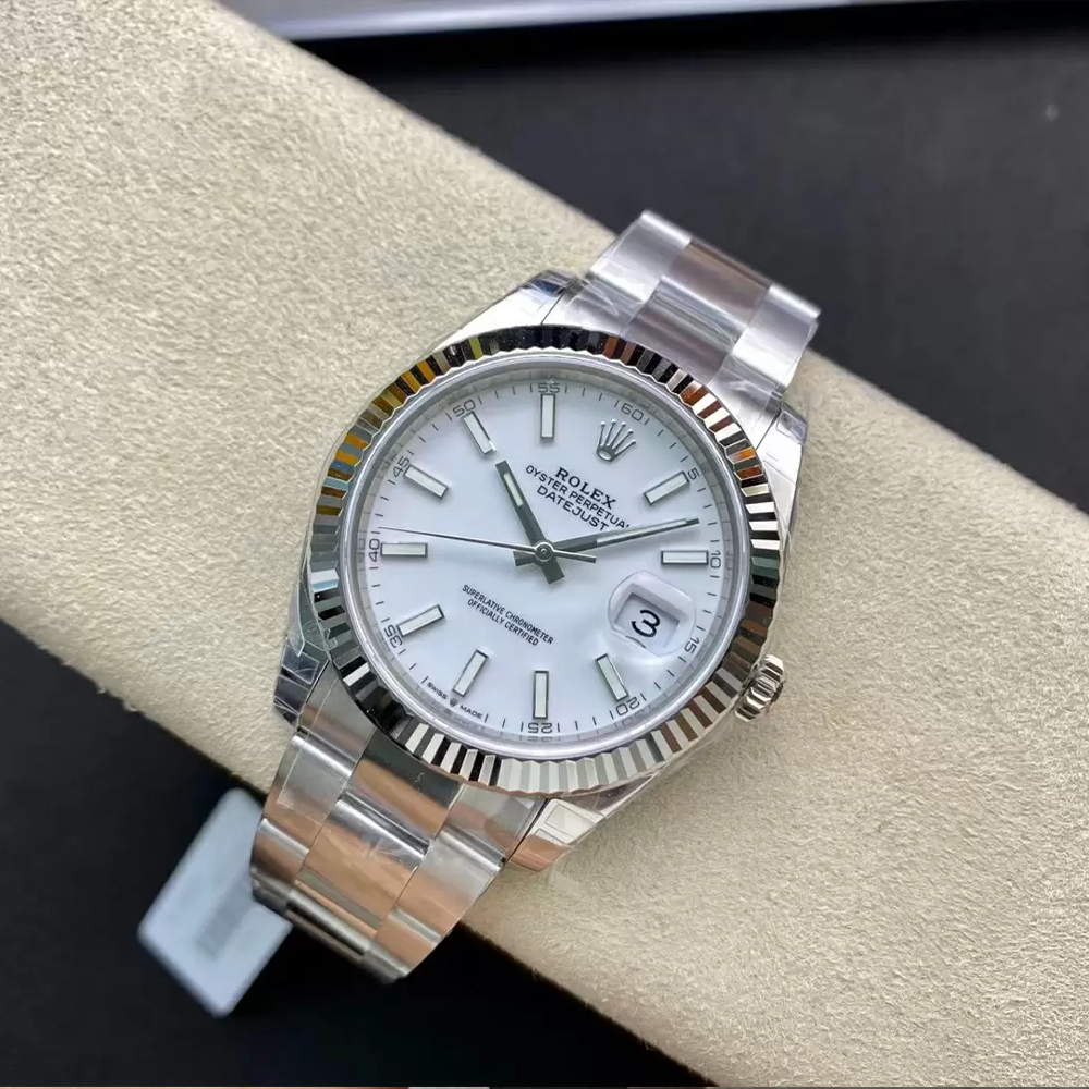최고퀄 VS공장 롤렉스 데이저스트 화이트 다이얼 오이스터 스틸 41mm 126334
