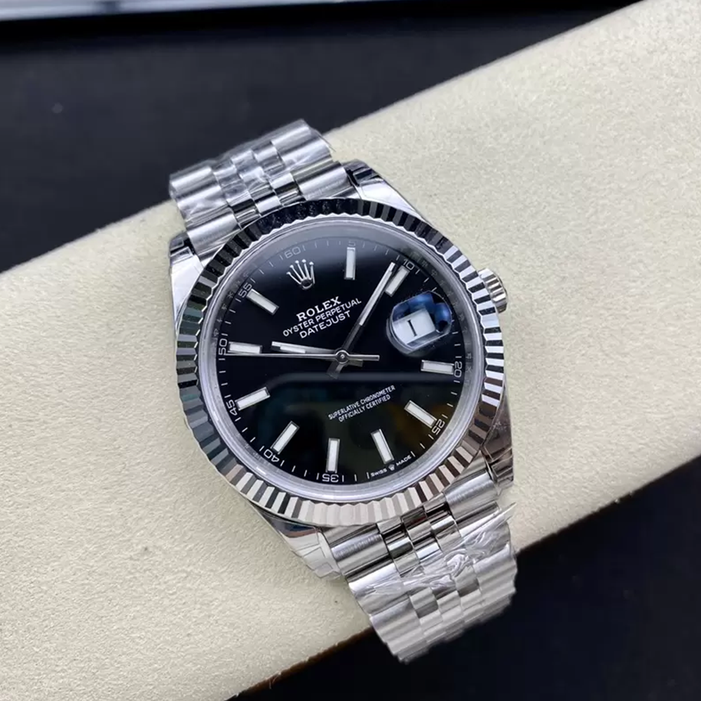 최고퀄 VS공장 롤렉스 데이저스트 블랙 다이얼 쥬빌레 스틸 41mm 126334