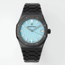 최고퀄 APS공장 오데마피게 로얄오크 티파니 다이얼 블랙 세라믹 41mm 15500