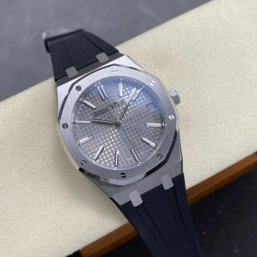 최고퀄 DD공장 오데마피게 로얄오크 그레이 다이얼 러버밴드 41mm 15510