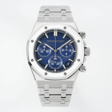최고퀄 DD공장 오데마피게 로얄오크 크로노 그래프 블루 다이얼 41mm 26240