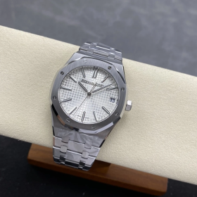 최고퀄 DD공장 오데마피게 로얄오크 화이트 다이얼 스틸 41mm 15510