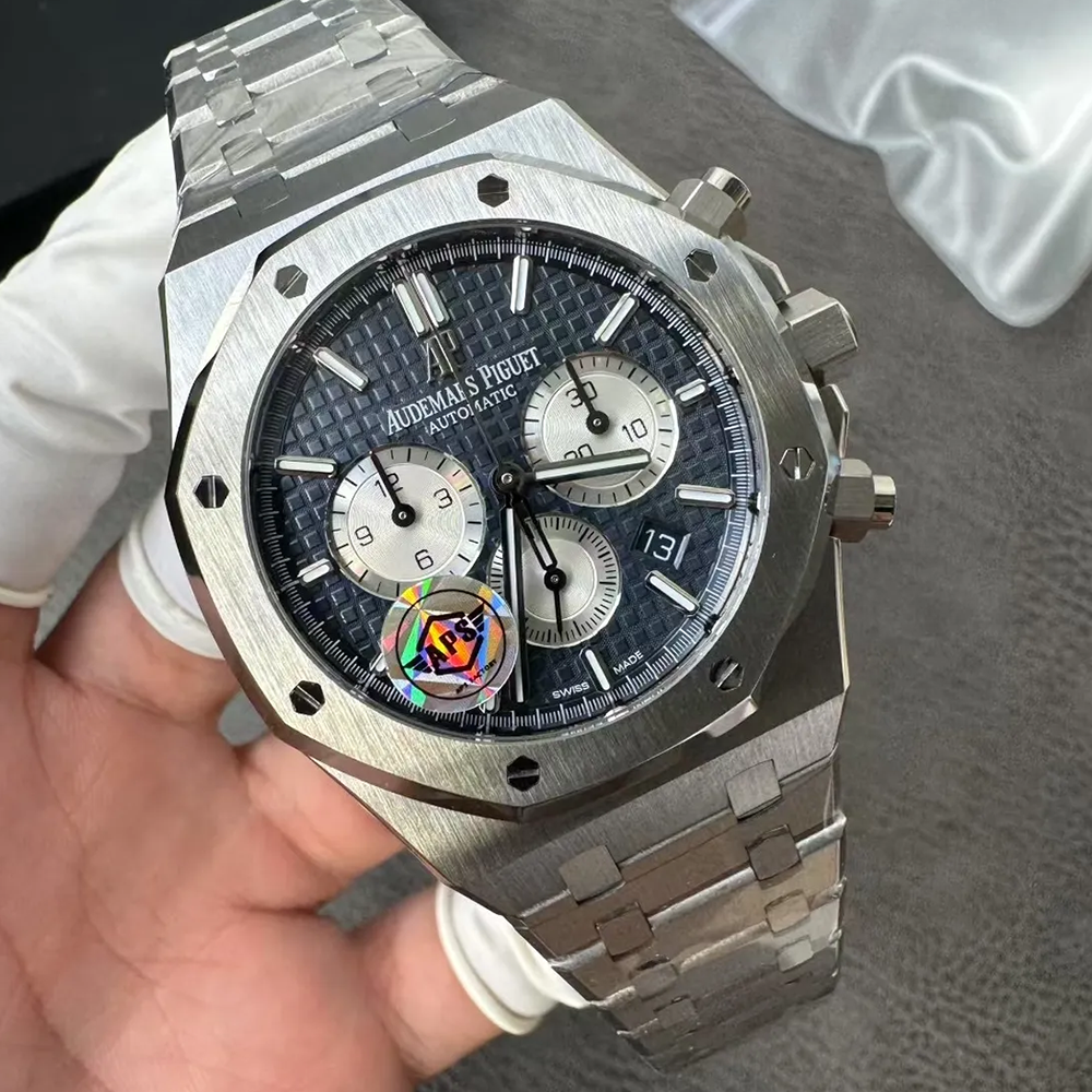 최고퀄 APS공장 오데마피게 로얄오크 크로노 그래프 블루 다이얼 41mm 26331