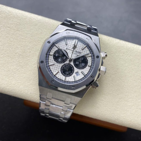 최고퀄 APS공장 오데마피게 로얄오크 크로노 그래프 화이트 다이얼 41mm 26331