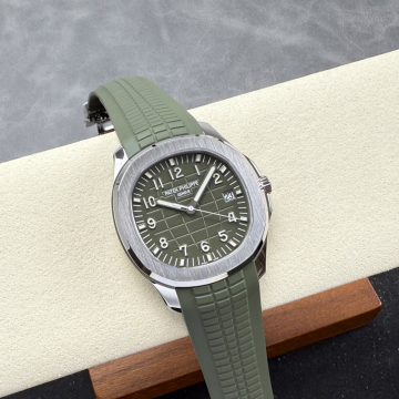 최고퀄 DD공장 파텍필립 아쿠아넛 그린 다이얼 러버밴드 42mm 5168