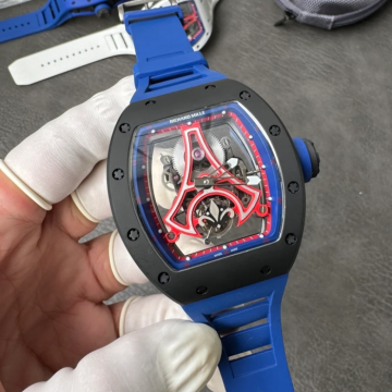 최고퀄 RM공장 리차드 밀 RM52-03 PSG 투르비용 에디션 블랙 세라믹 케이스