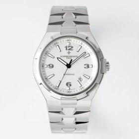 최고퀄 레플리카 PPF 공장 바쉐론 콘스탄틴 오버시즈 화이트 다이얼 42mm 47040