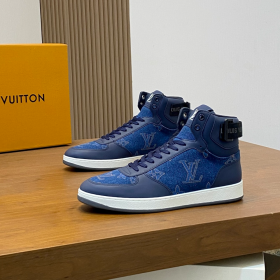 최고퀄 루이비통 리볼리 벨크로 트레이너 블루