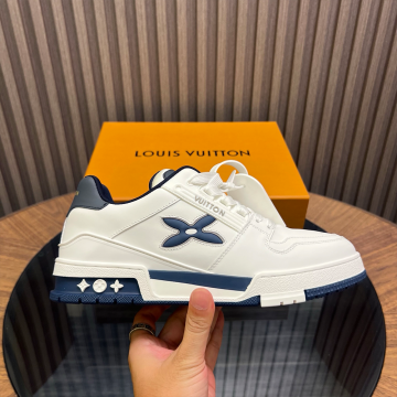최고퀄 루이비통 LV 트레이너 스니커즈 마린