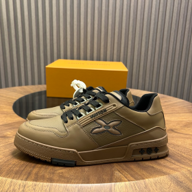 최고퀄 루이비통 LV 트레이너 맥시 스니커즈 브라운