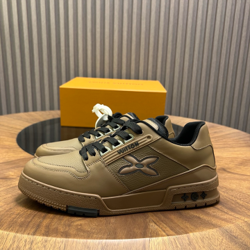 최고퀄 루이비통 LV 트레이너 맥시 스니커즈 브라운