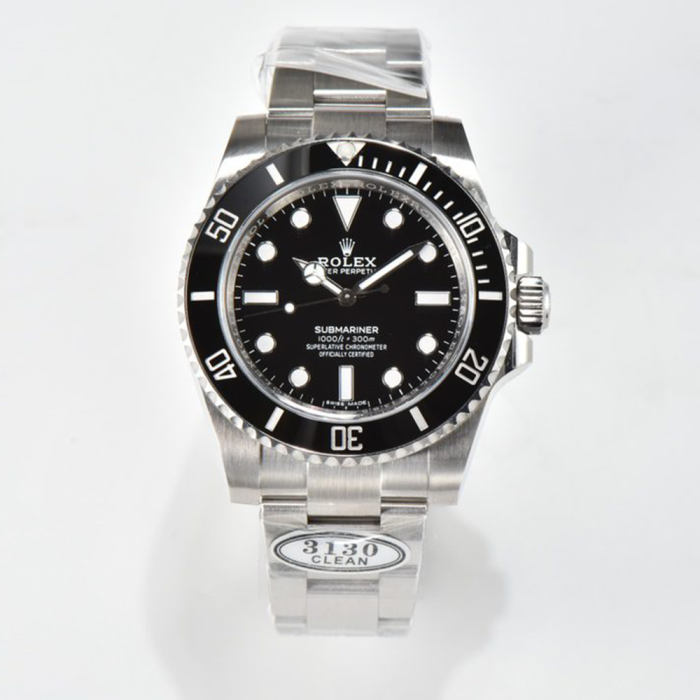 최고퀄 클린공장 롤렉스 서브마리너 블랙 다이얼 논 데이트 40mm 114060