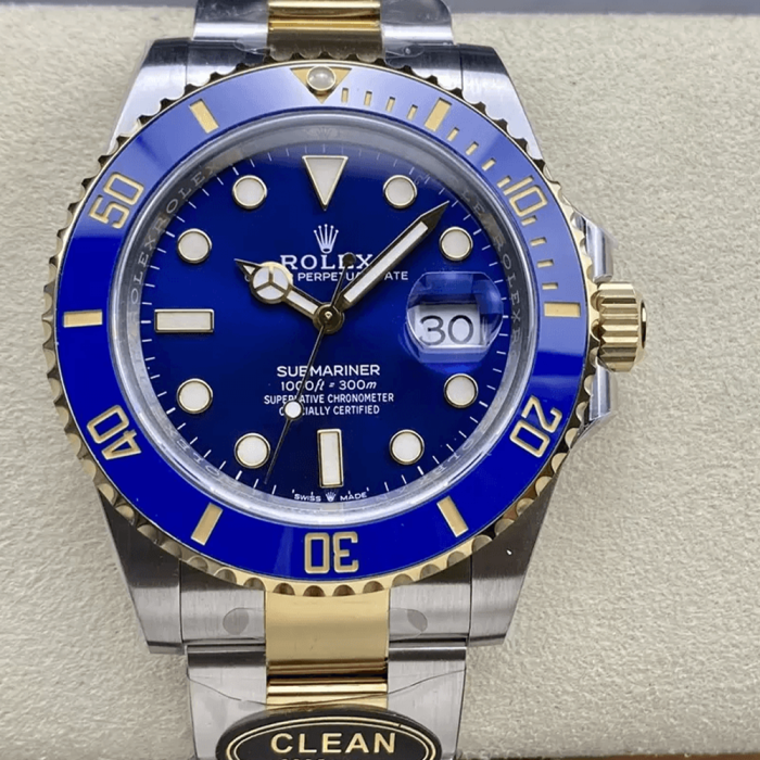 최고퀄 클린공장 롤렉스 신형 서브마리너 청판 콤비 41mm 126613
