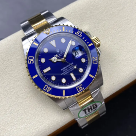 최고퀄 THB공장 롤렉스 서브마리너 신형 청판 다이얼 옐로우 골드 콤비 41mm 126613