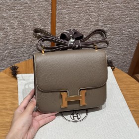 최고퀄 올수공 에르메스 콘스탄스 19 에토프 엡송 가죽 골드 하드웨어