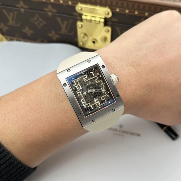 최고퀄 CNC 커스텀 리차드밀밀 RM 16-02 오토매틱 엑스트라 플랫 티타늄 케이스