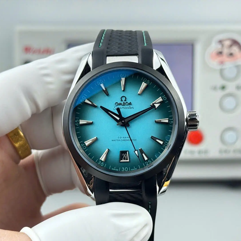 최고퀄  오메가 씨마스터 아쿠아 테라 150M 코-액시얼 마스터 크로노미터 41mm