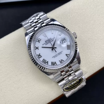 최고퀄 클린공장 롤렉스 데이저스트 화이트 다이얼 36mm 쥬빌레 126234