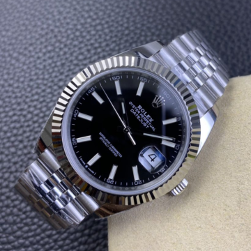 최고퀄 클린공장 롤렉스 데이저스트 블랙 다이얼 41mm 쥬빌레 126334