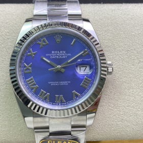 최고퀄 클린공장 롤렉스 데이저스트 청판 로만 다이얼 오이스터 41mm 126334