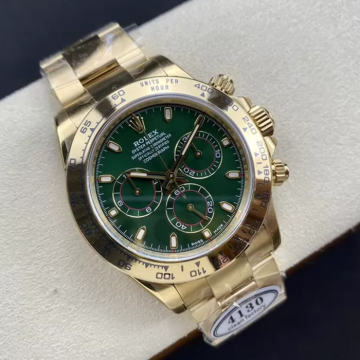 최고퀄 클린공장 롤렉스 데이토나 헐크 다이얼 옐로우 골드 금통 116508