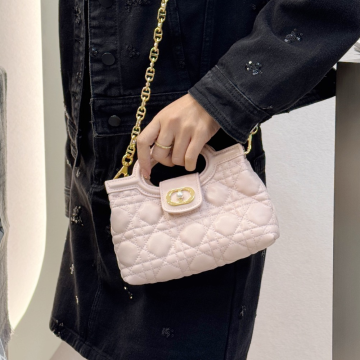 최고퀄 디올 졸리 탑 핸들 미니 백 파우더 핑크 까나쥬