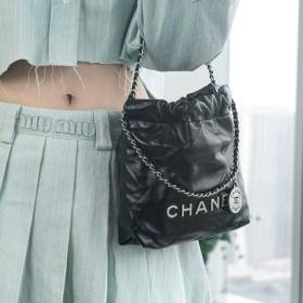 최고퀄 팬더샵 샤넬 미니 핸드백 샤이니 카프스킨 & 블랙