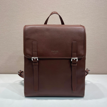 최고퀄 프라다 가죽 백팩 코코아 브라운 2VZ119